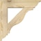 Ekena Millwork Funston Traditional Rough Sawn Bracket w/ Offset Brace, Douglas Fir, 6"W x 22"D x 22"H BKT0604X22X22FST01RDF - alternate 4